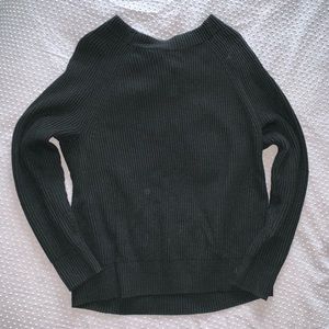 Black Banana Republic Tie Back Sweater